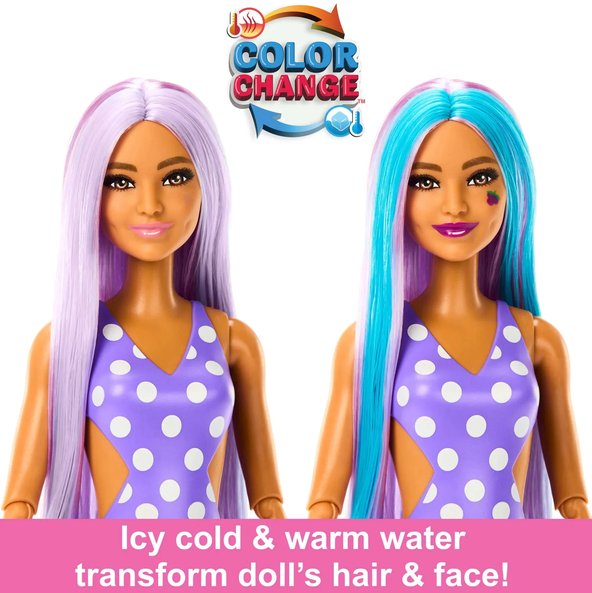 Barbie Pop Reveal Juicy Fruits Series - Grape Fizz