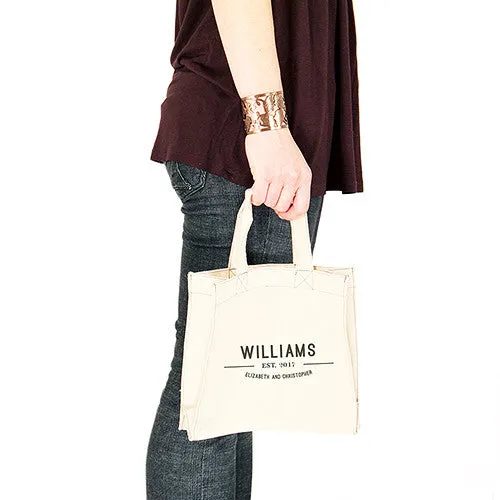 Bistro Bliss Personalized Tote Bag Tote Bag with Gussets