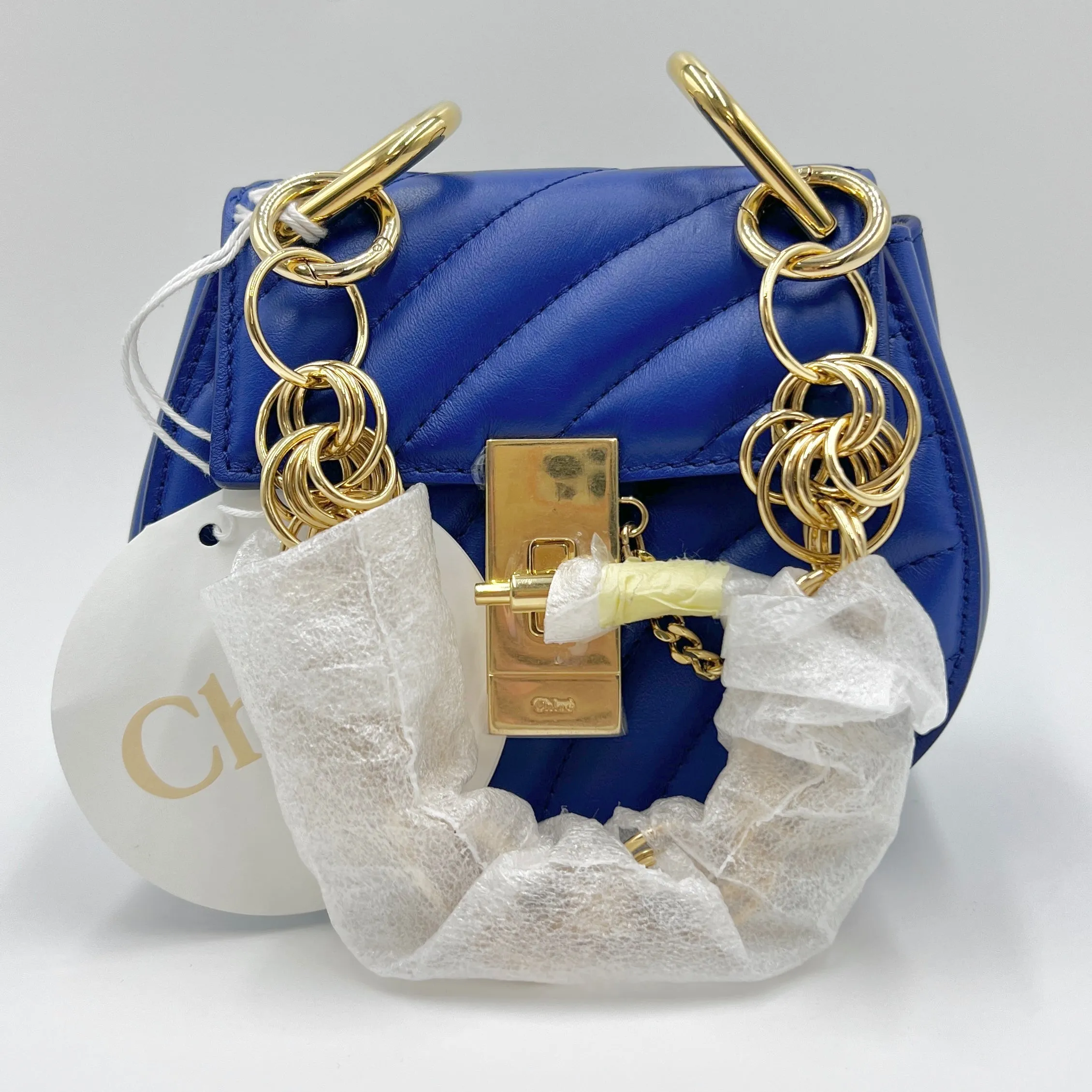 CHLO MICRO DREW BIJOU SHOULDER BAG