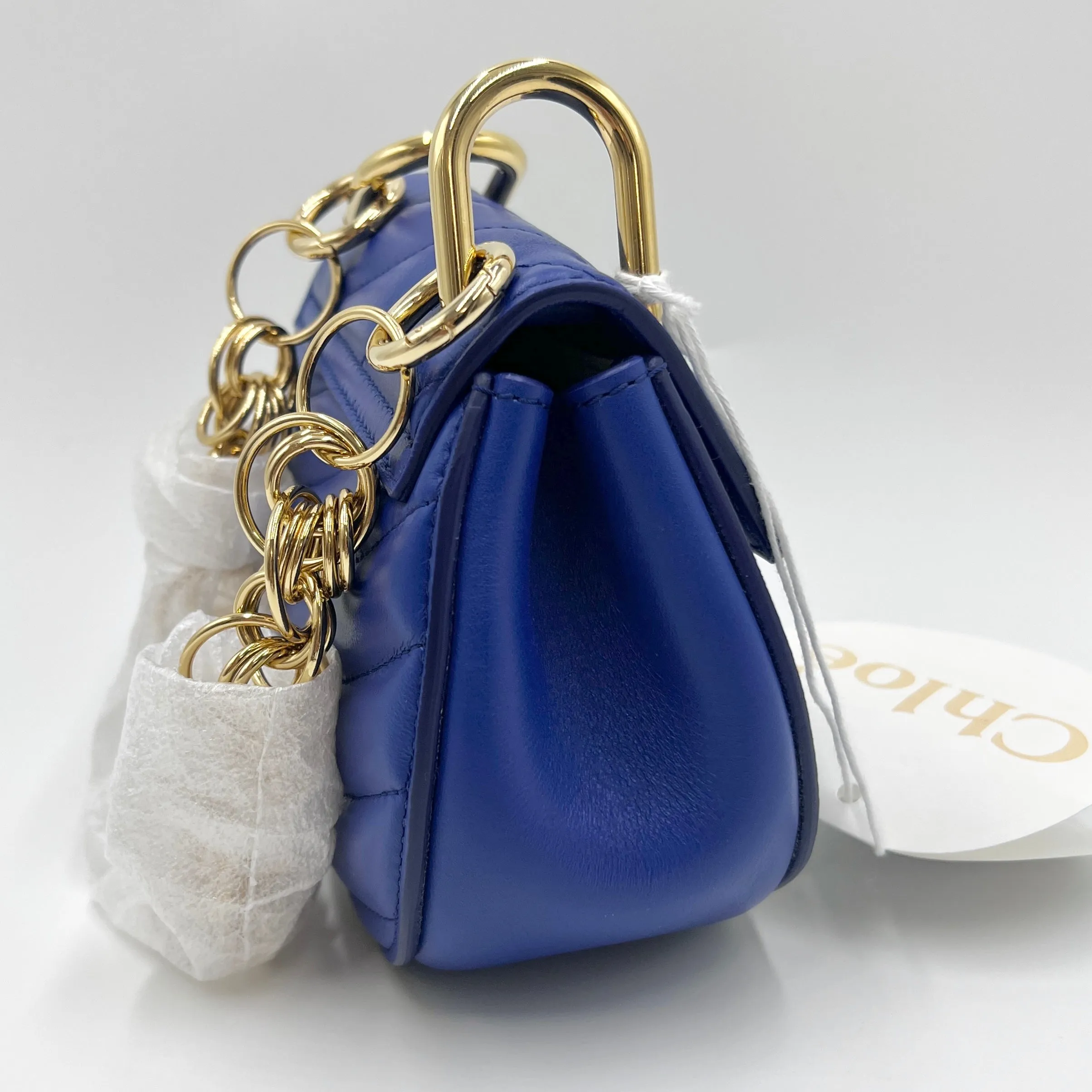CHLO MICRO DREW BIJOU SHOULDER BAG