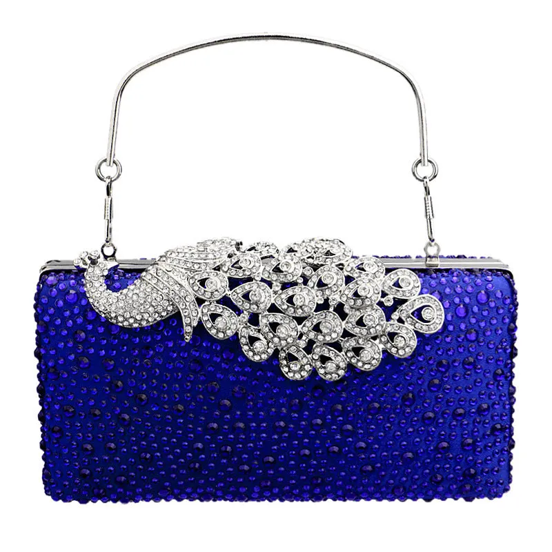 Fashion Peacock with Diamond Bag
