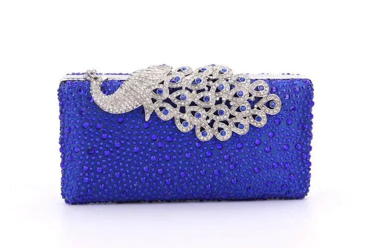Fashion Peacock with Diamond Bag