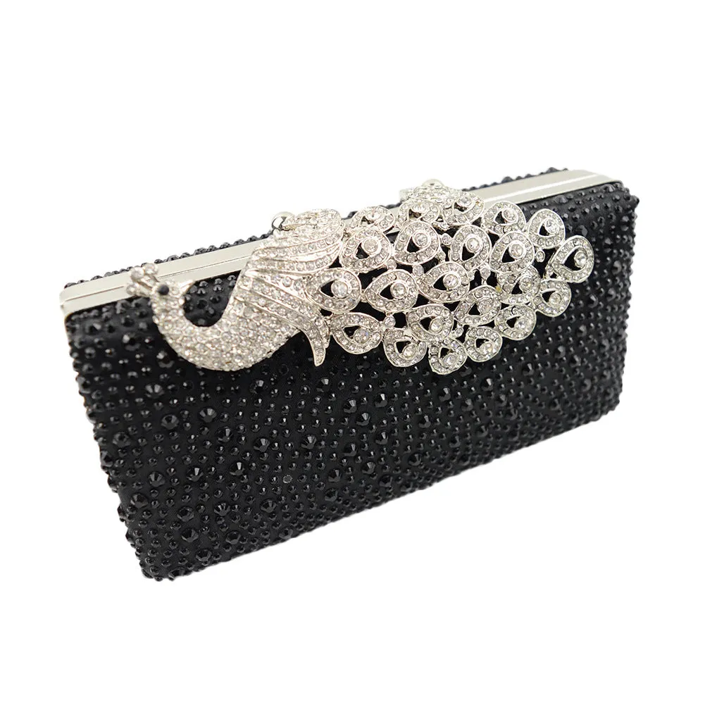 Fashion Peacock with Diamond Bag