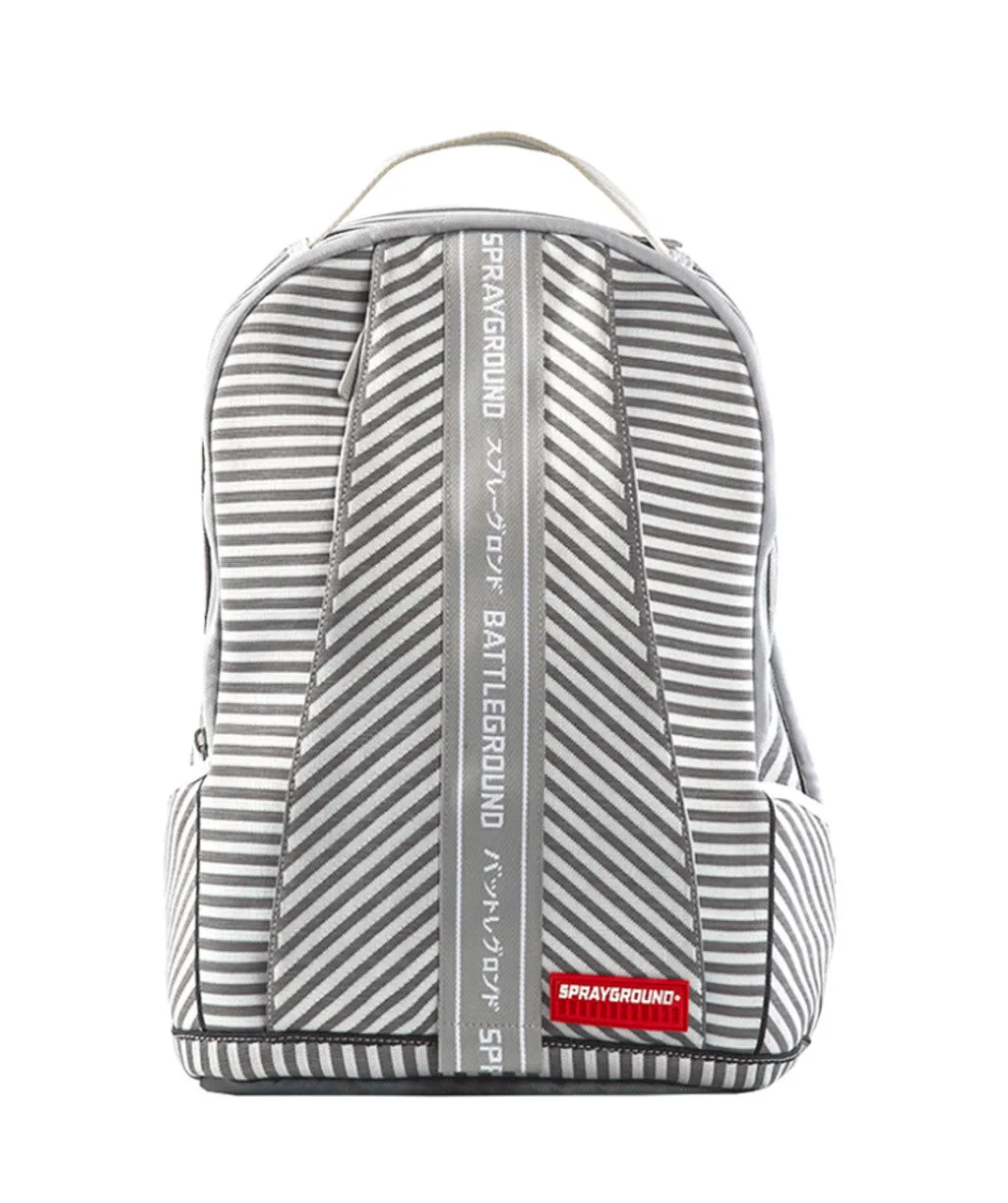 Japan Stripe (White Knit Dlx) Backpack