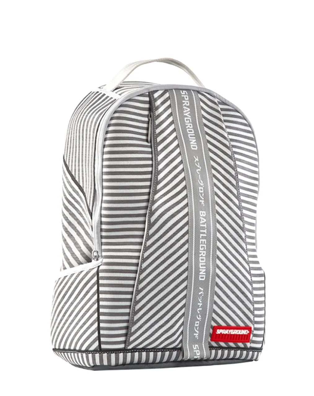 Japan Stripe (White Knit Dlx) Backpack