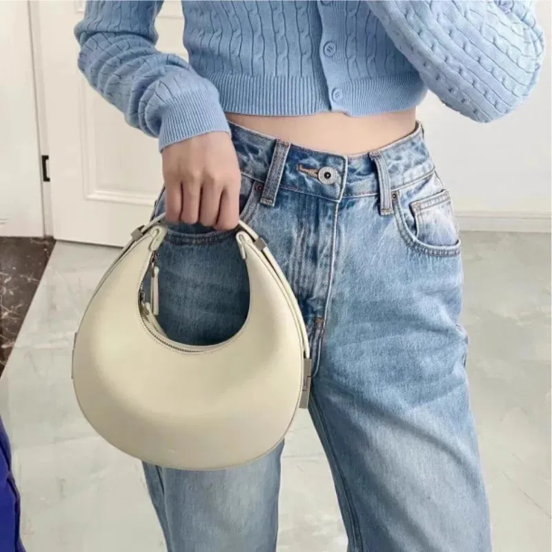 Luxury Crescent Underarm Bag