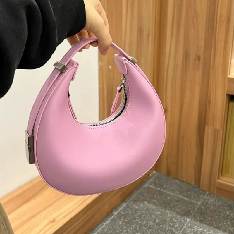 Luxury Crescent Underarm Bag