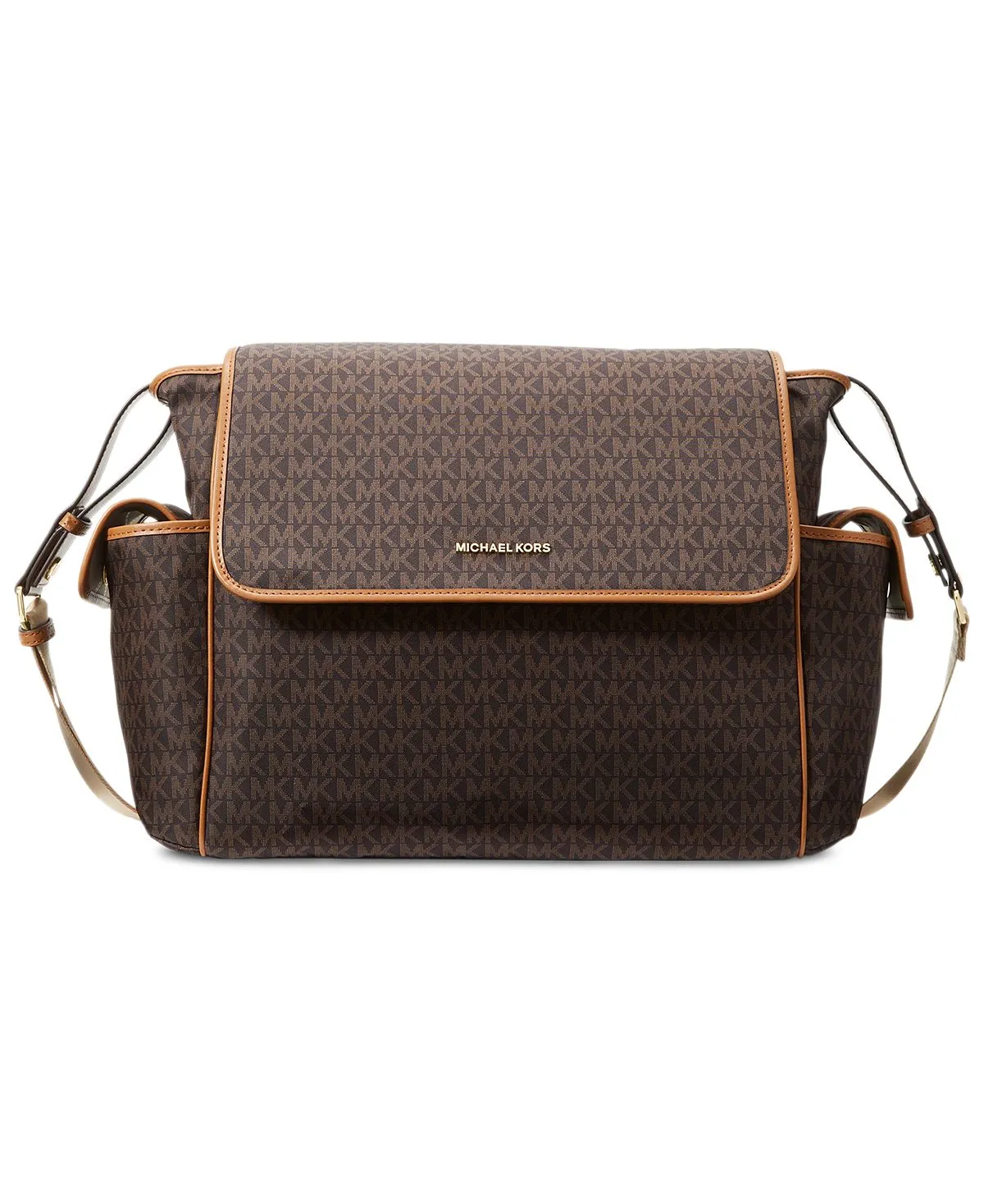 Michael Kors Signature Large Travel Diaper Messenger Bag, Multi
