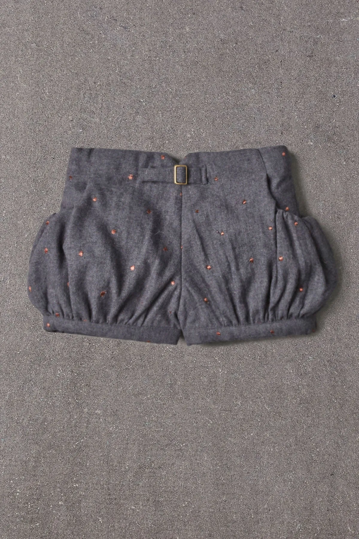 Nellystella Viola Girls Shorts - Grey Polka Dot