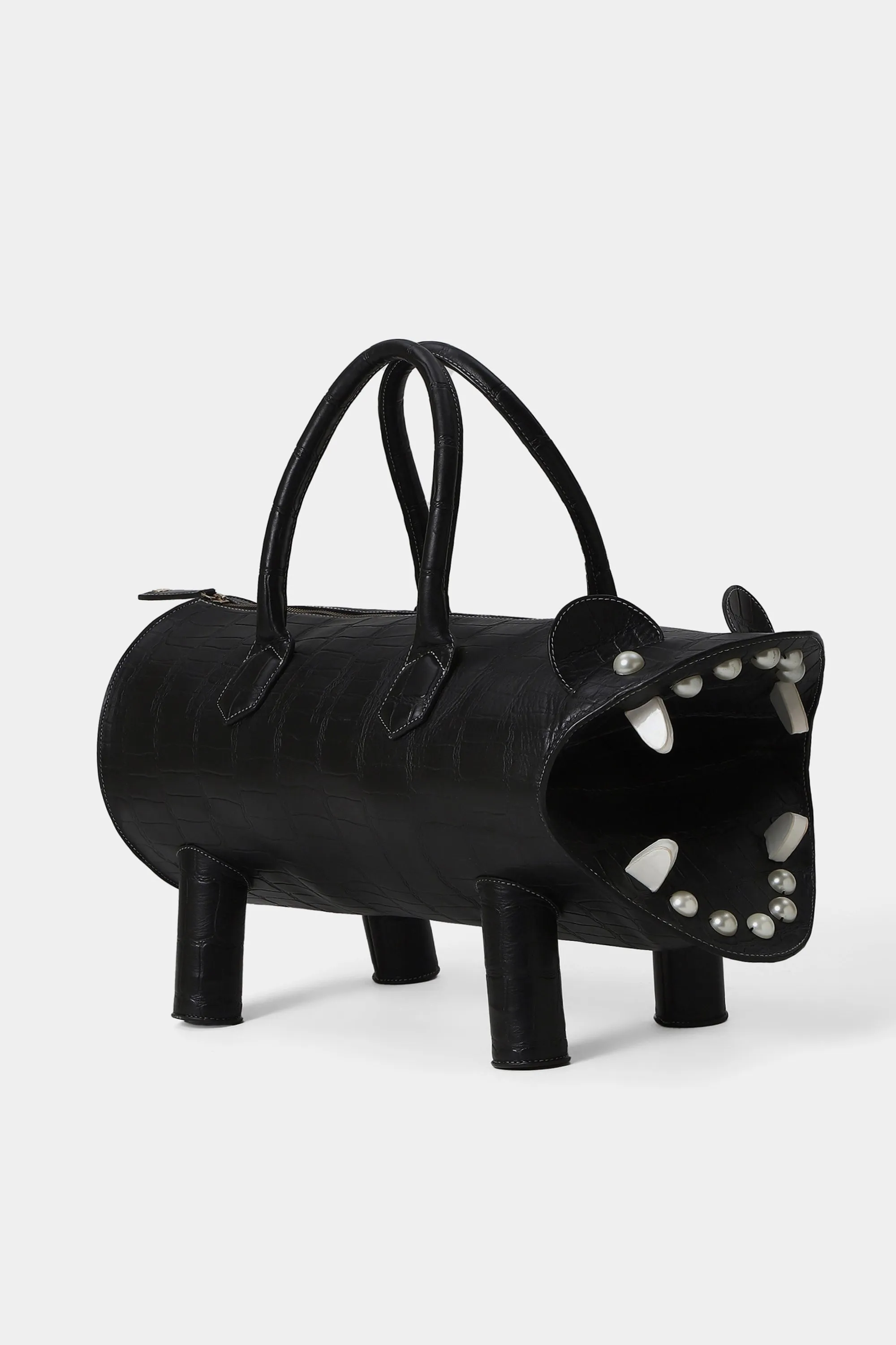 Noir Feline Duffle Bag