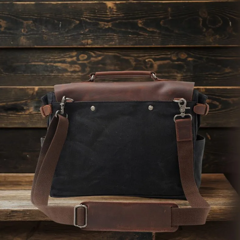 PETERSBURG | Canvas Crossbody Messenger Bag
