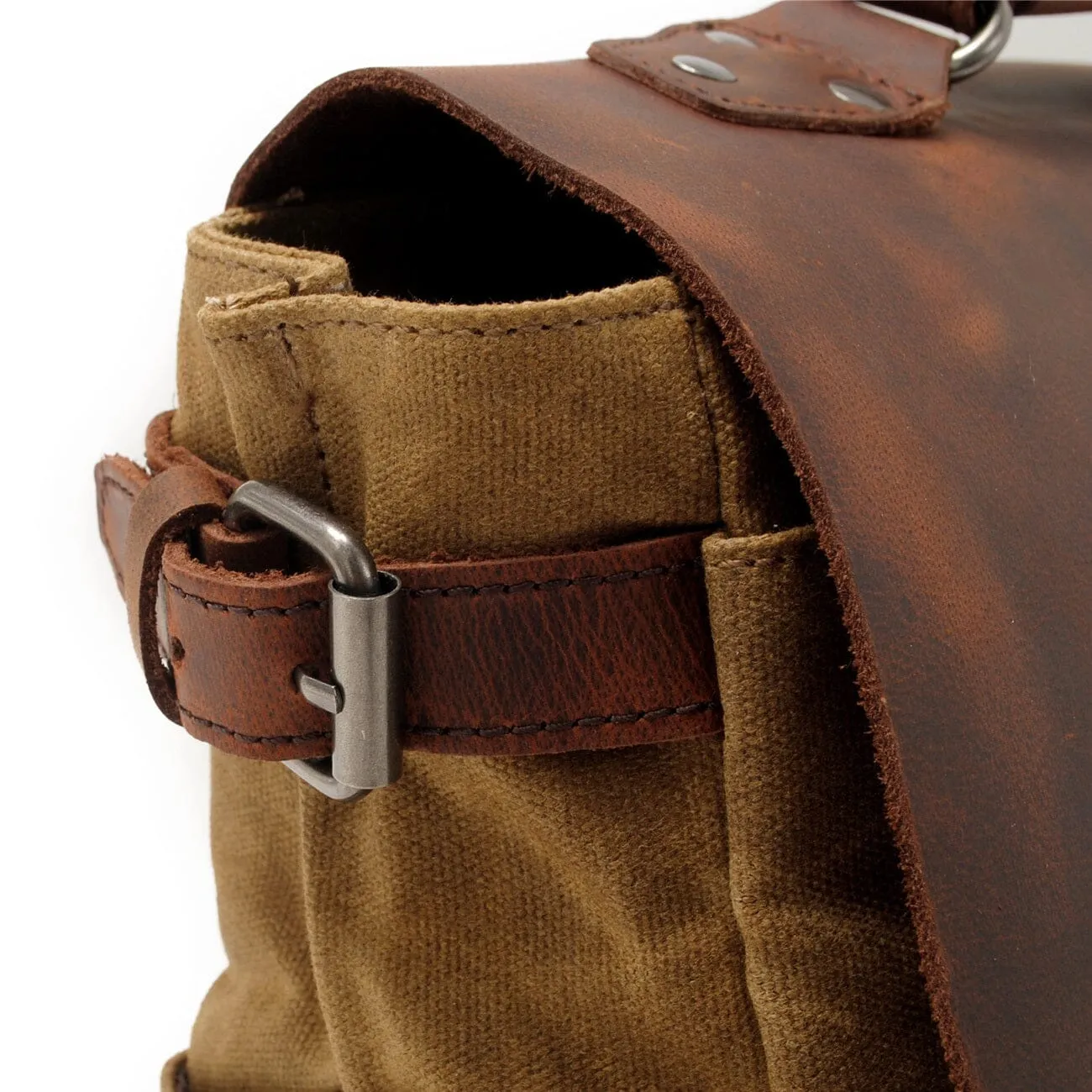 PETERSBURG | Canvas Crossbody Messenger Bag