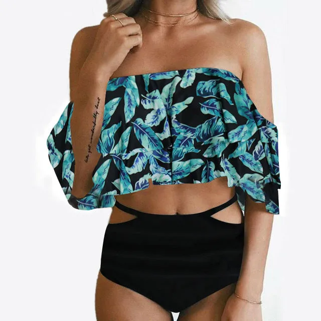 Sexy Bikini Women Swimwear High Waist