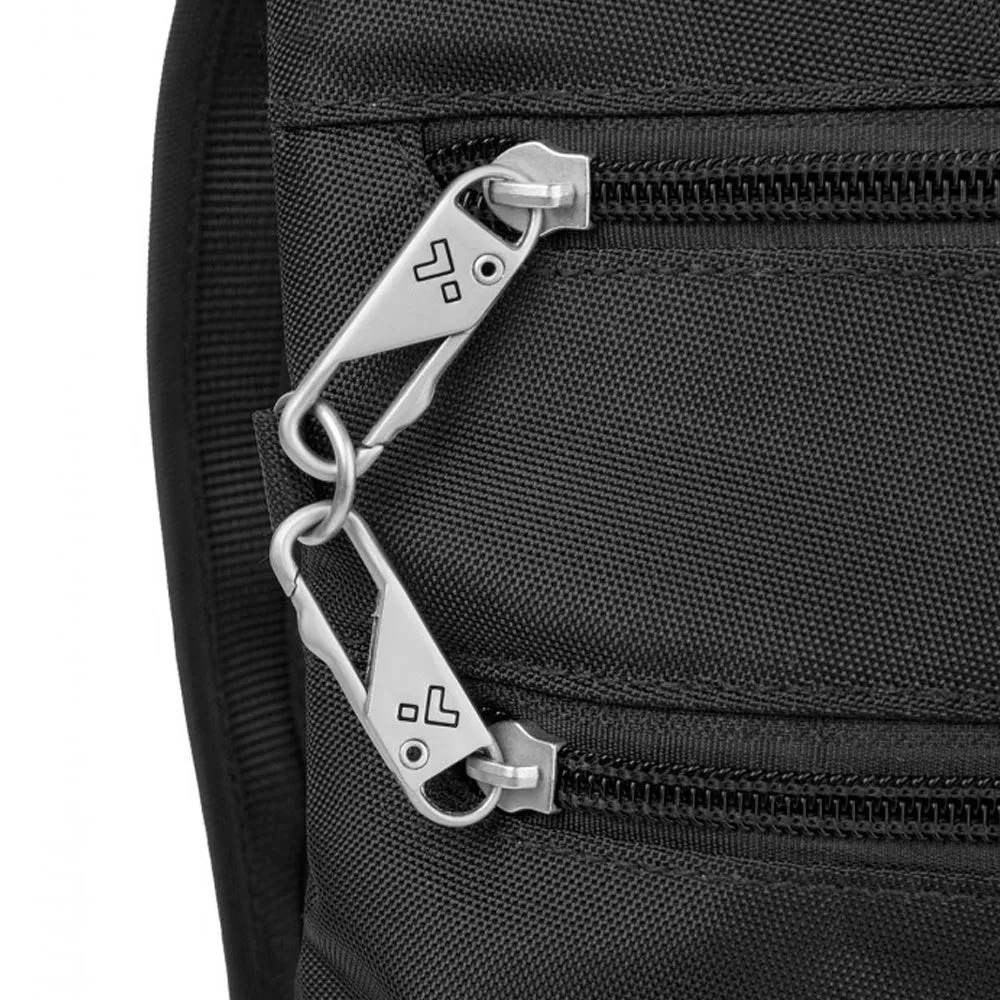 Travelon Anti-Theft Complete Crossbody RFID Blocking Purse Bag Card Slots Black