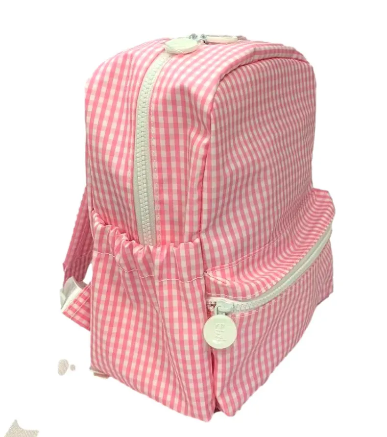 TRVL Mini Backer Gingham Pink